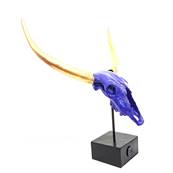 Sculpture - PoP Skull Purple