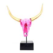 Sculpture - PoP Skull pink