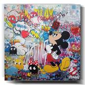 Peinture - Mickey M. Where's Love?