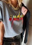 Tee shirt - AMOUR - Métallic Red, Beatles