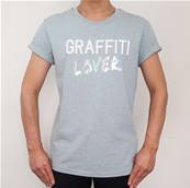 Tee shirt - GRAFFITI LOVER - White 3D