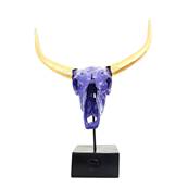 Sculpture - PoP Skull Purple