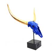 Sculpture - PoP Skull Blue