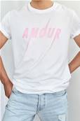 Tee shirt - AMOUR - Summer Pink