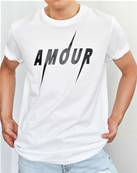 Tee shirt - AMOUR - Black