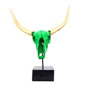 Sculpture - PoP Skull Green