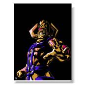 Peinture - Galactus - Pink, Gold