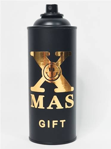 Bombe peinture X-MAS GIFT BLACK