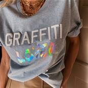 Tee shirt - GRAFFITI LOVER - White 3D