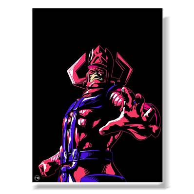 Peinture - Galactus - Pink